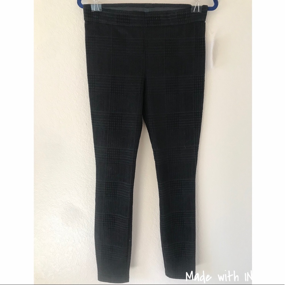 Fever Pull On Pant, Crosshatched Herringbone NWT